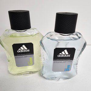 Mens Adidas After Shave Ice Dive & Pure Game 3.4 fl oz each  No box